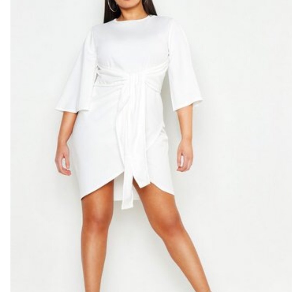 White kimono dress!